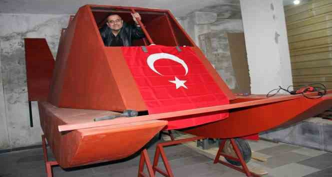 Karada ve denizde gidebilen arama kurtarma aracı yapmak için çalışıyor