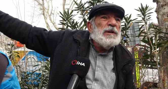 73 yaşındaki Arif amca: “Böyle bir depremi ilk defa yaşadım”