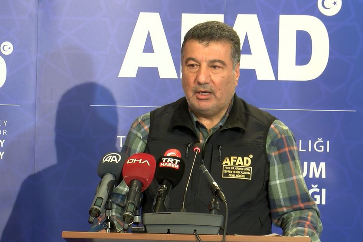 AFAD Deprem ve Risk Azaltma Genel Müdürü Tatar: &#039;Hatay&#039;da 116 artçı deprem oldu&#039;