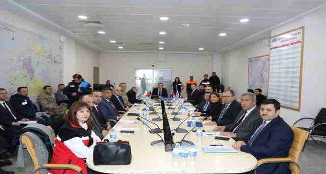 Kars’ta Afet Koordinasyon toplantısı yapıldı