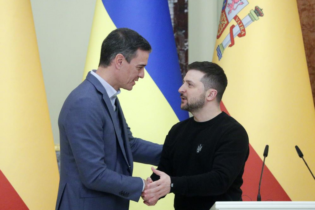 İspanya Başbakanı Sanchez, Kiev’de