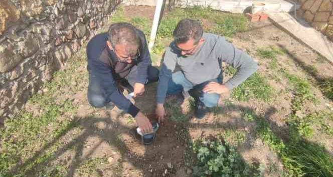 Ayvacık’ta 7 dakikada toprak analizi yapılıyor