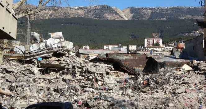 Kahramanmaraş’ın son hali havadan görüntülendi