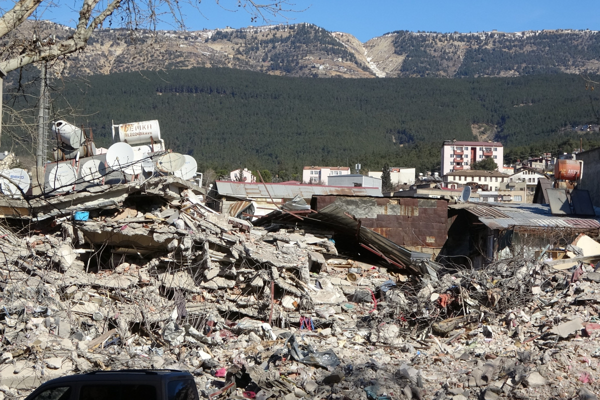 Kahramanmaraş’ın son hali havadan görüntülendi