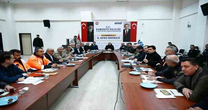 İçişleri Bakanı Soylu, Osmaniye’de çalışmalar hakkında bilgi aldı