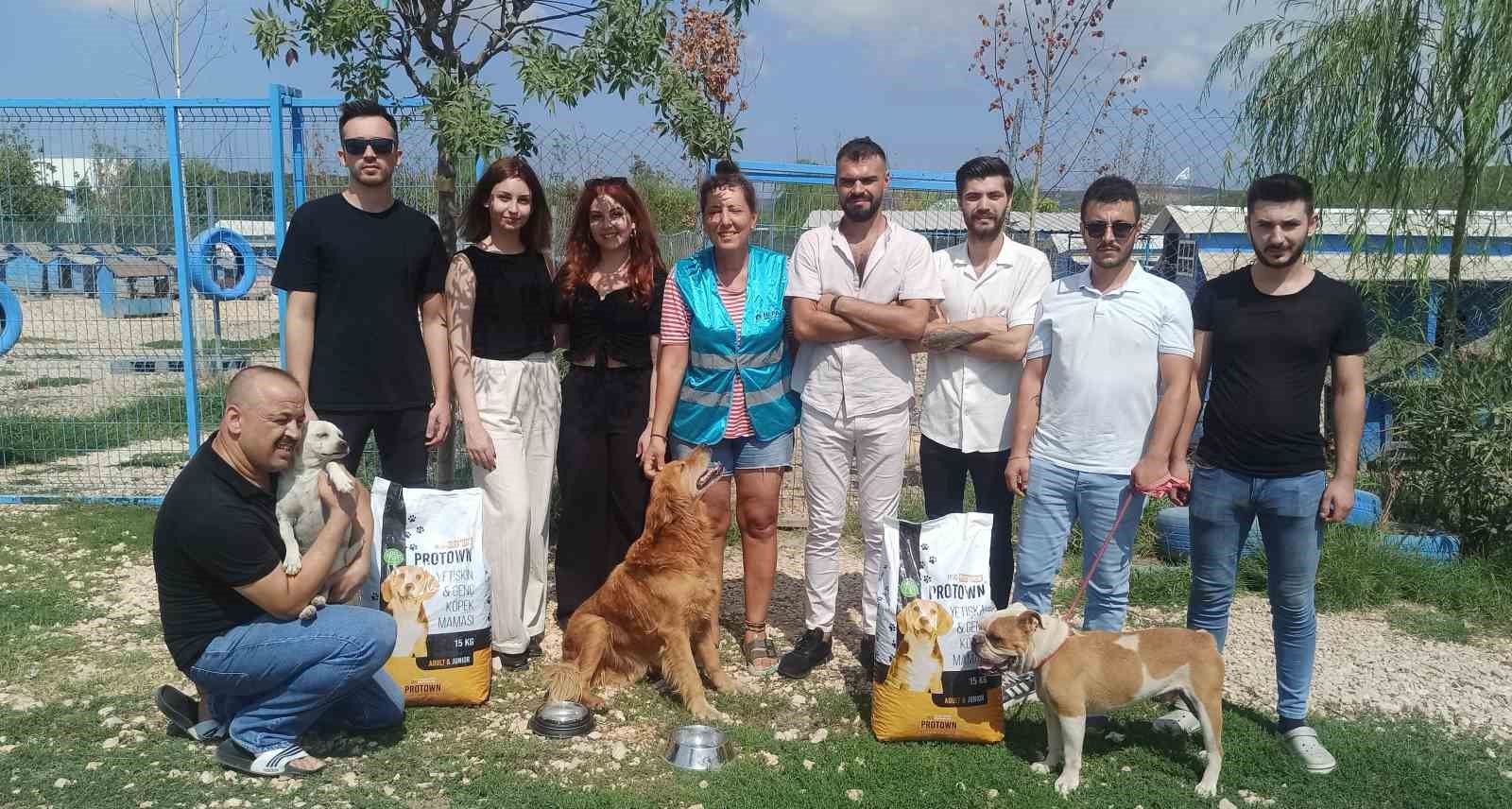 Bursalı firmadan sahipsiz hayvanlar için anlamlı destek projesi