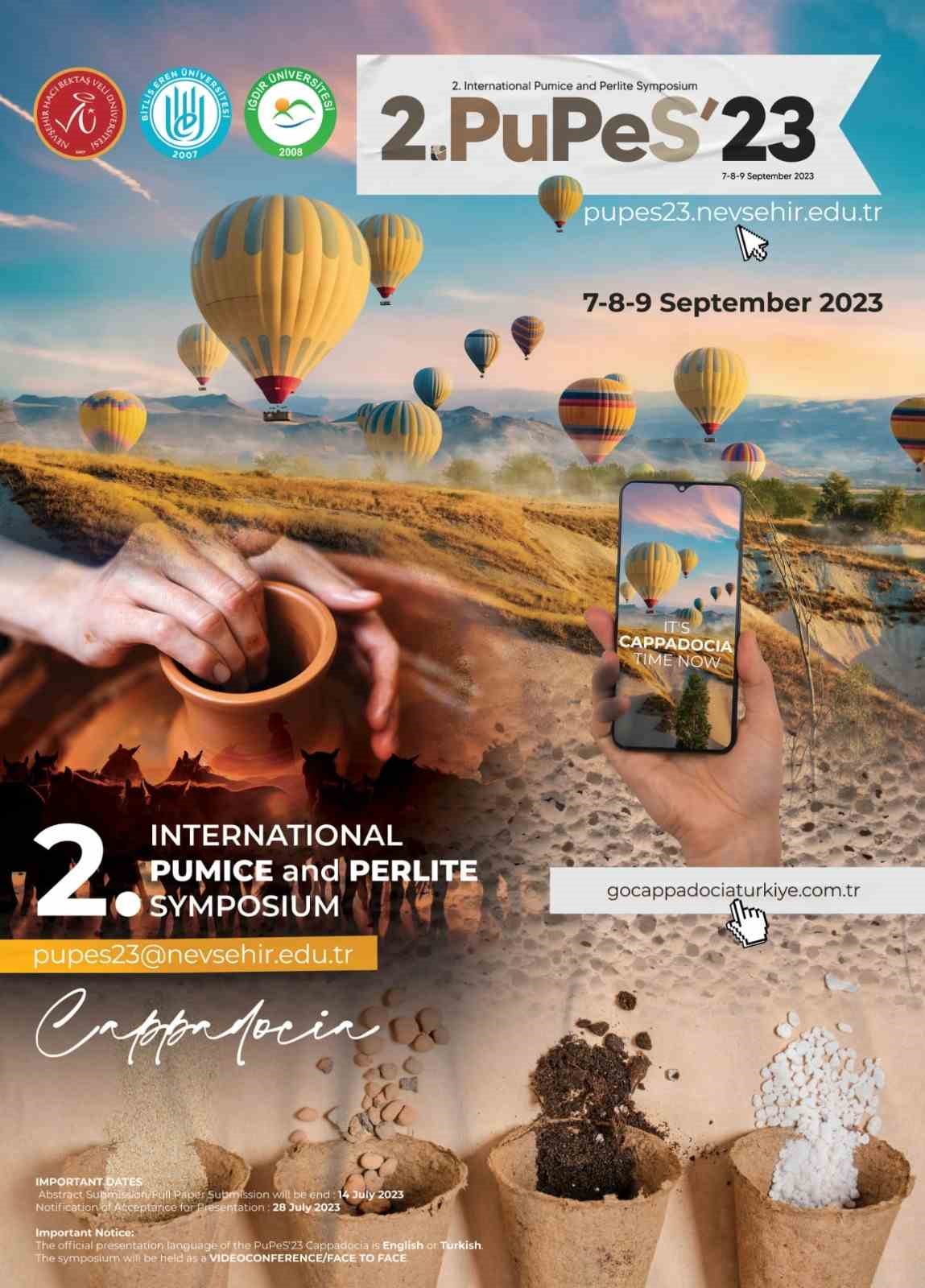 NEVÜ’de 2. Uluslararası Pomza ve Perlit Sempozyumu düzenlenecek