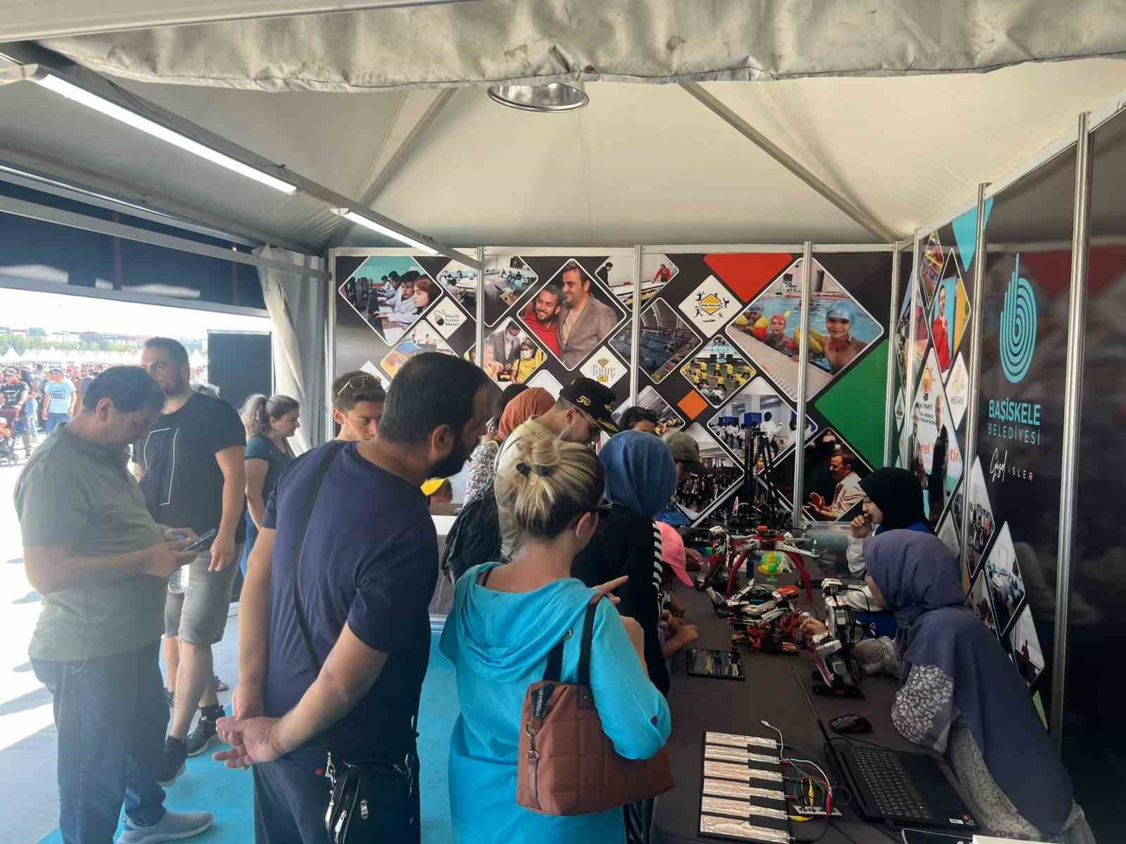 Genc-i Ala’ya TEKNOFEST’te yoğun ilgi