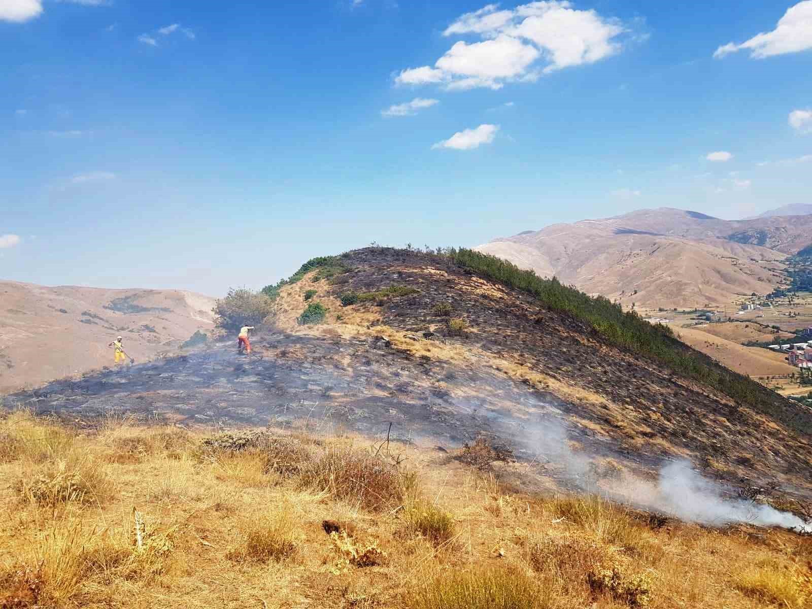 Bitlis&rsquo;te 12 hektarlık alanda &ouml;rt&uuml; yangını &ccedil;ıktı
