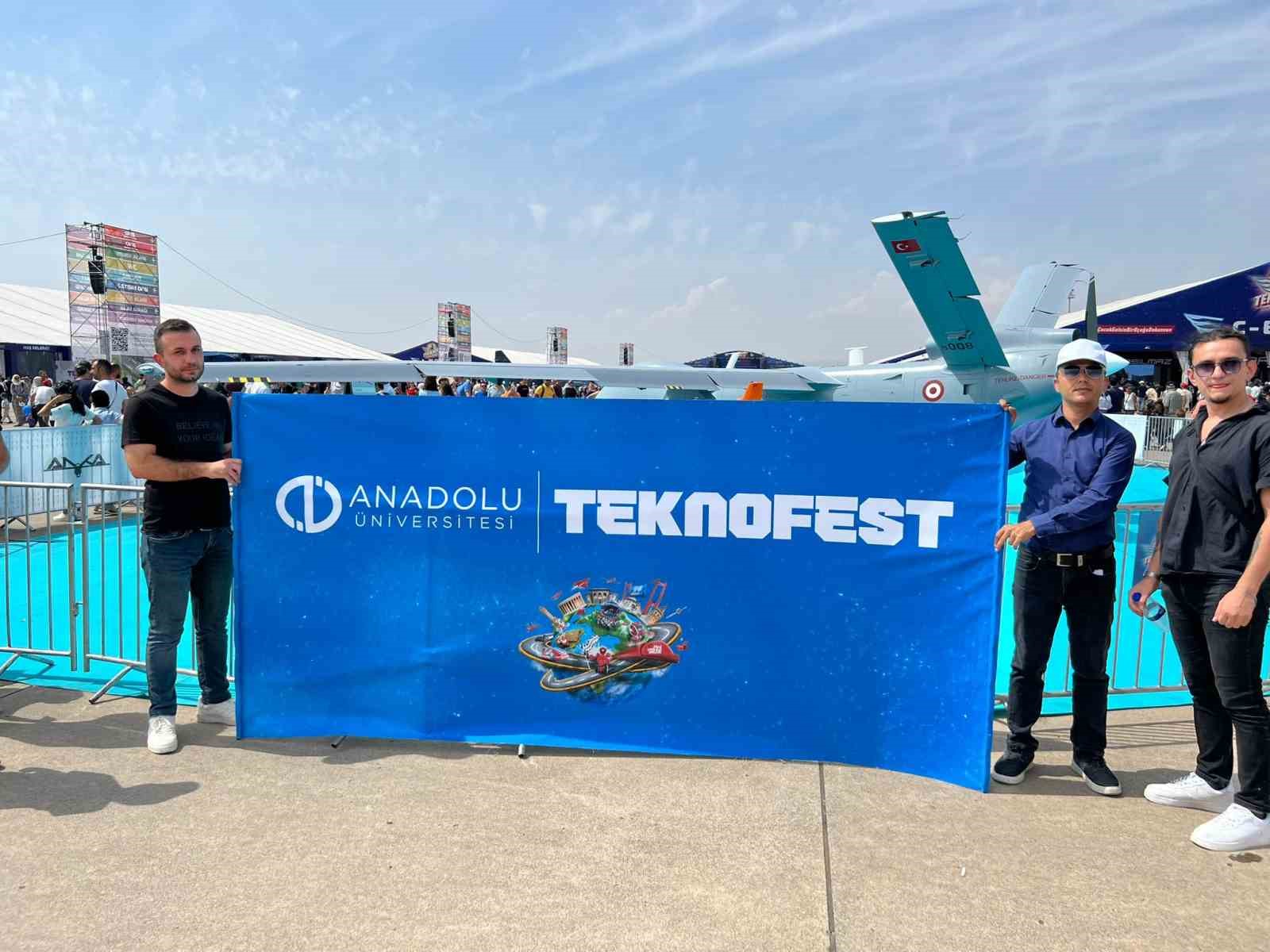 Eskişehir Anadolu Üniversitesi TEKNOFEST’te