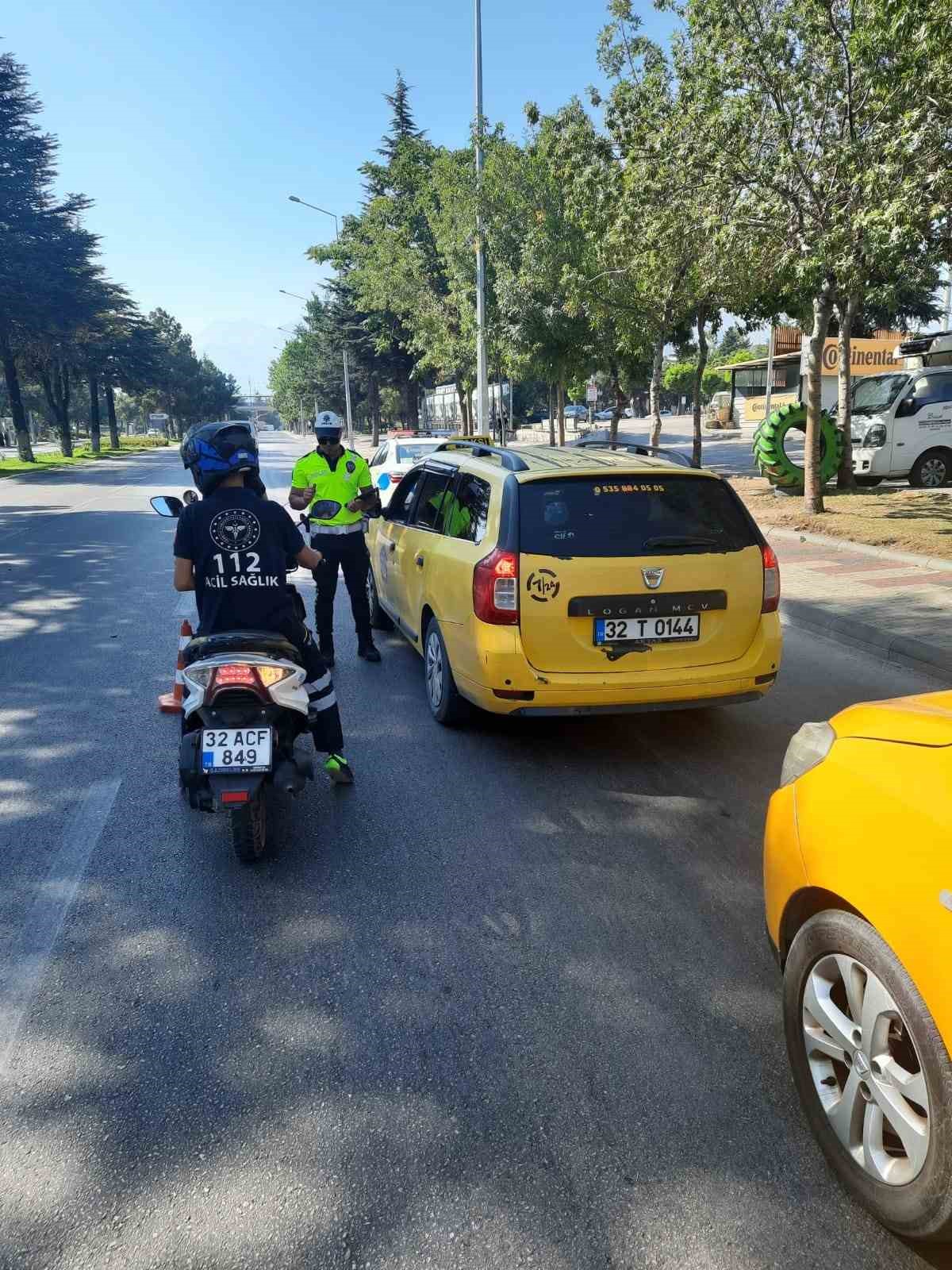 Isparta’da 53 bin 900 araç ve sürücüsü denetlendi