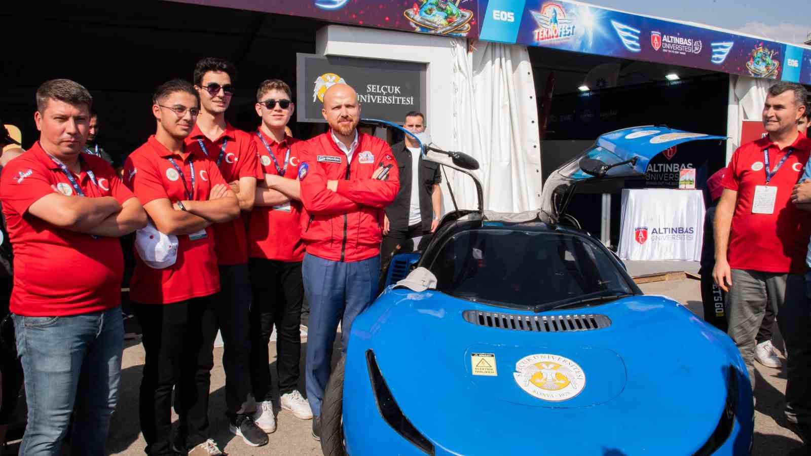 Selçuk Üniversitesi’nin TEKNOFEST standına yoğun ilgi