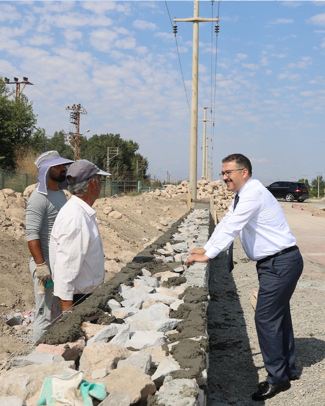 Vali/Belediye Başkanvekili Ercan Turan incelemelerde bulundu