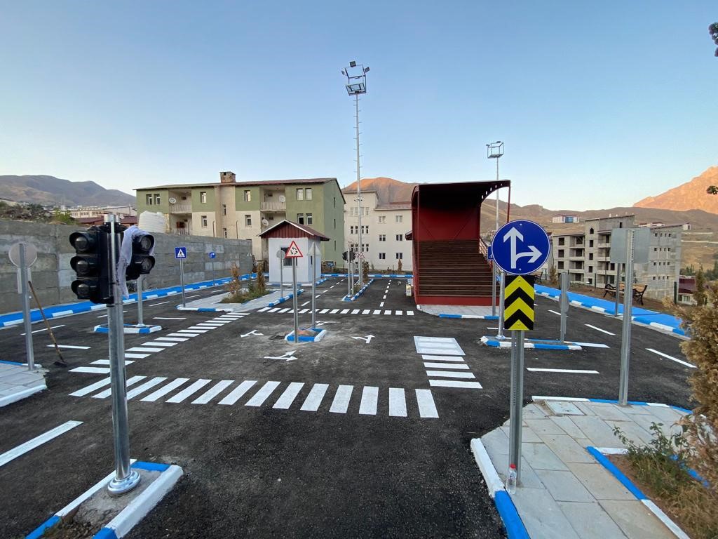 Trafik Eğitim Parkı açılış için gün sayıyor