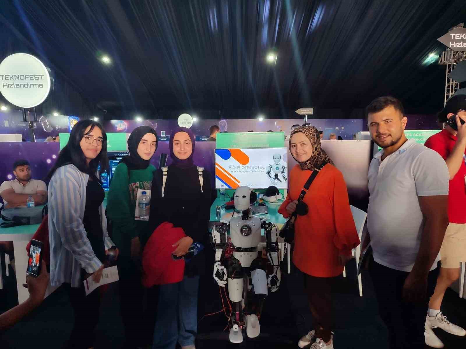 Büyükşehir’in Kayseri Bilim Merkezi, Ankara Teknofest’te ilgi odağı oldu