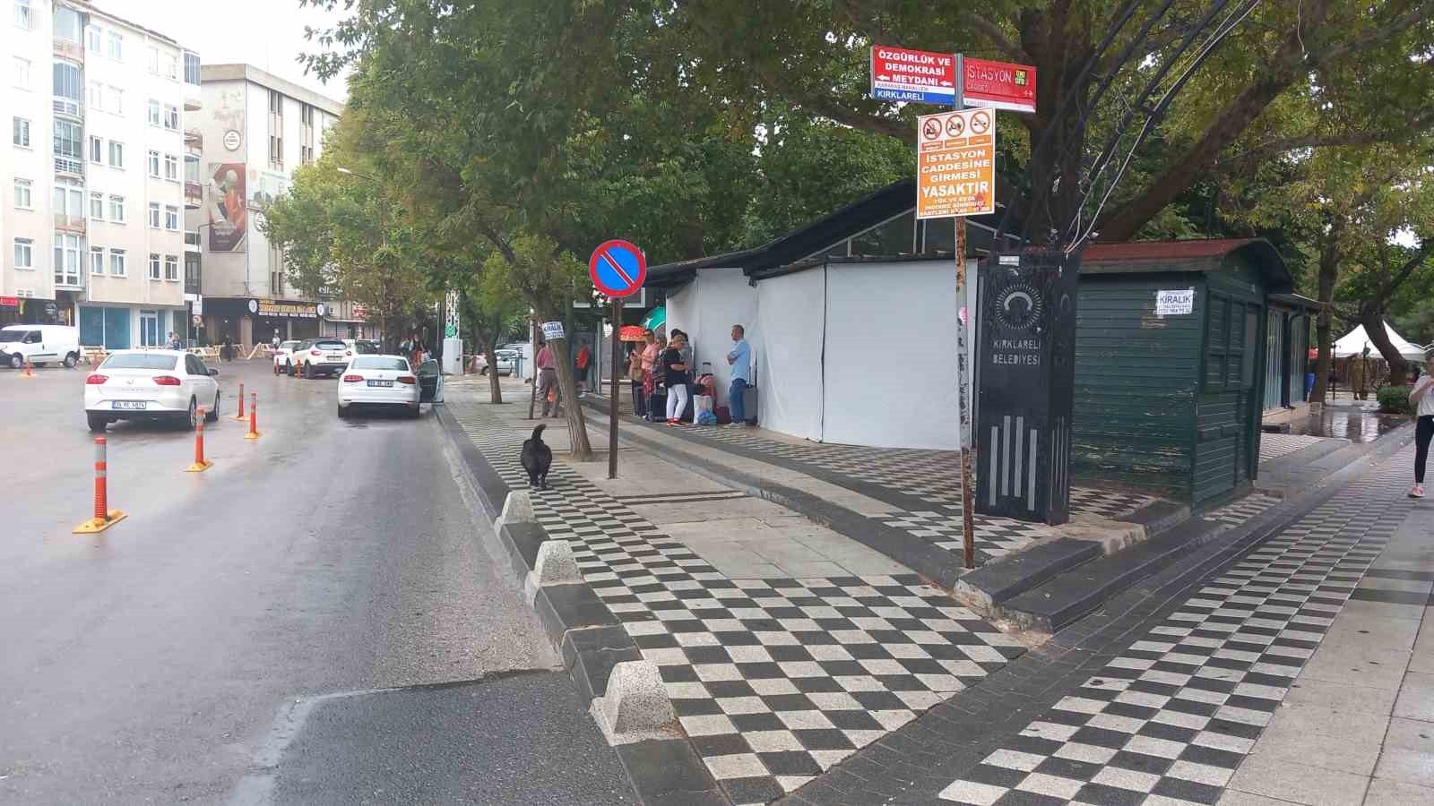 Kırklareli’nde sağanak yağış etkili oldu