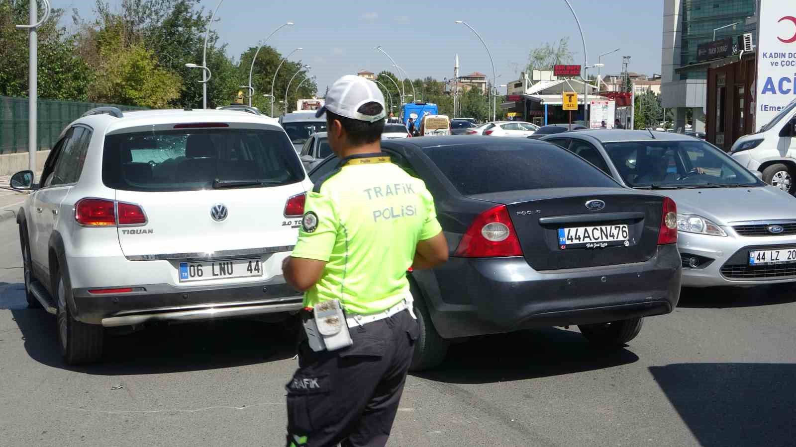 Malatya’da iki arac çarpıştı: 1 yaralı