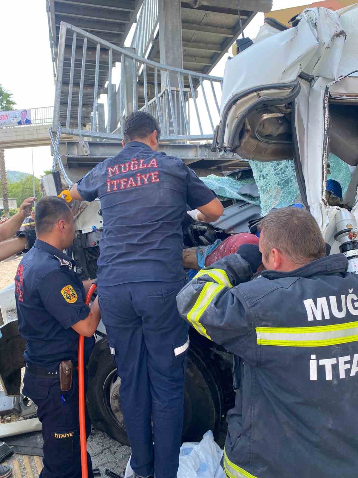 Milas’ta kaza: 1 ölü