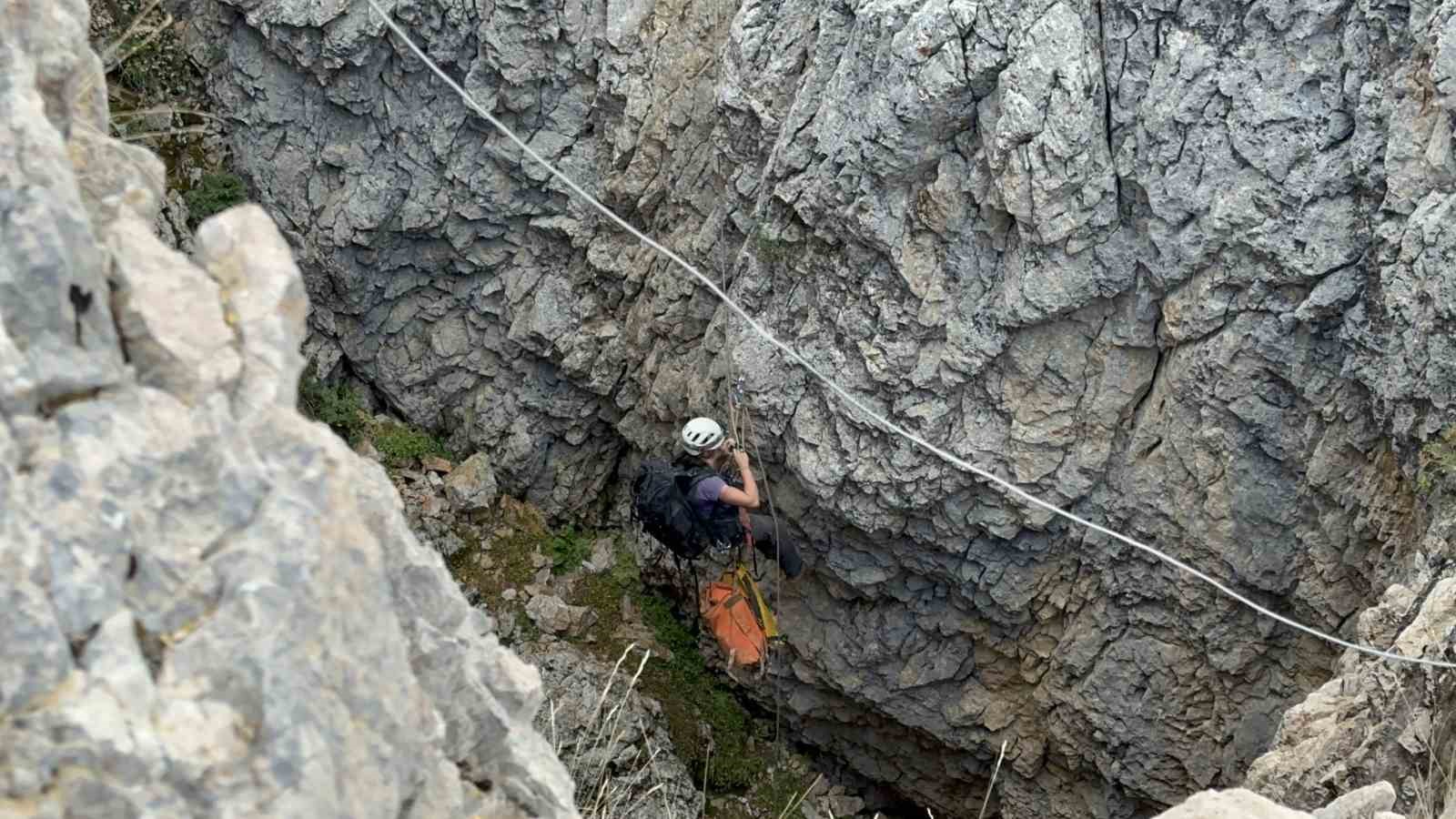 Morca Mağarası’nda rahatsızlanan ABD’li dağcının sağlık durumu iyiye gidiyor