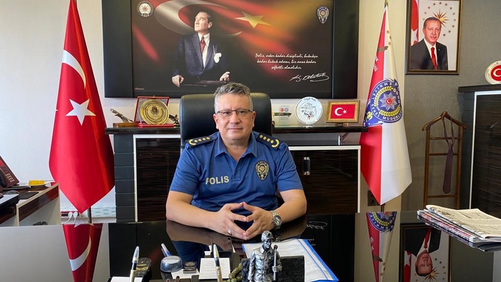 Gazetecilerden Emniyet M&uuml;d&uuml;r&uuml; Sinan Ergen&rsquo;e ziyaret
