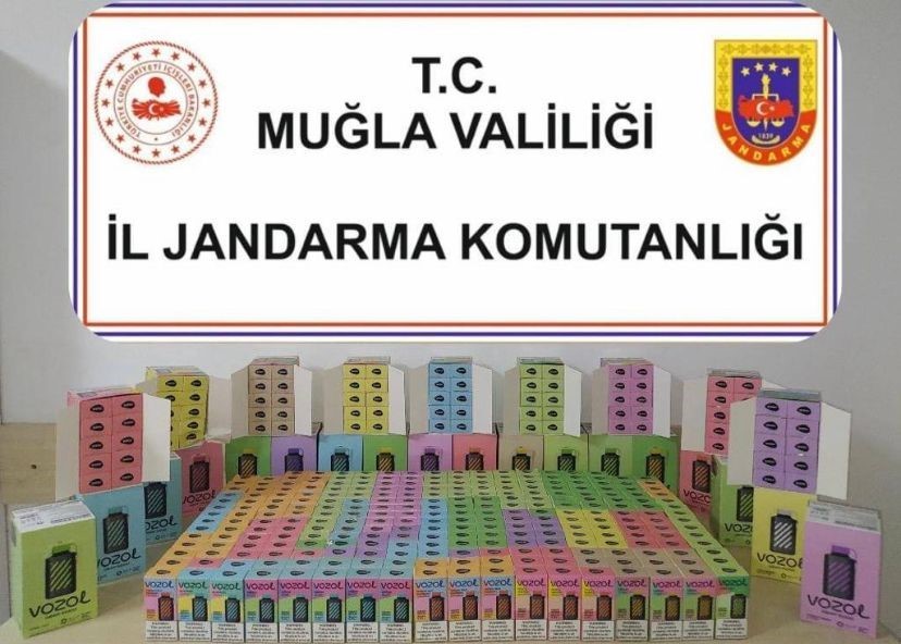 Fethiye’de 356 adet kaçak elektronik sigara ele geçirildi