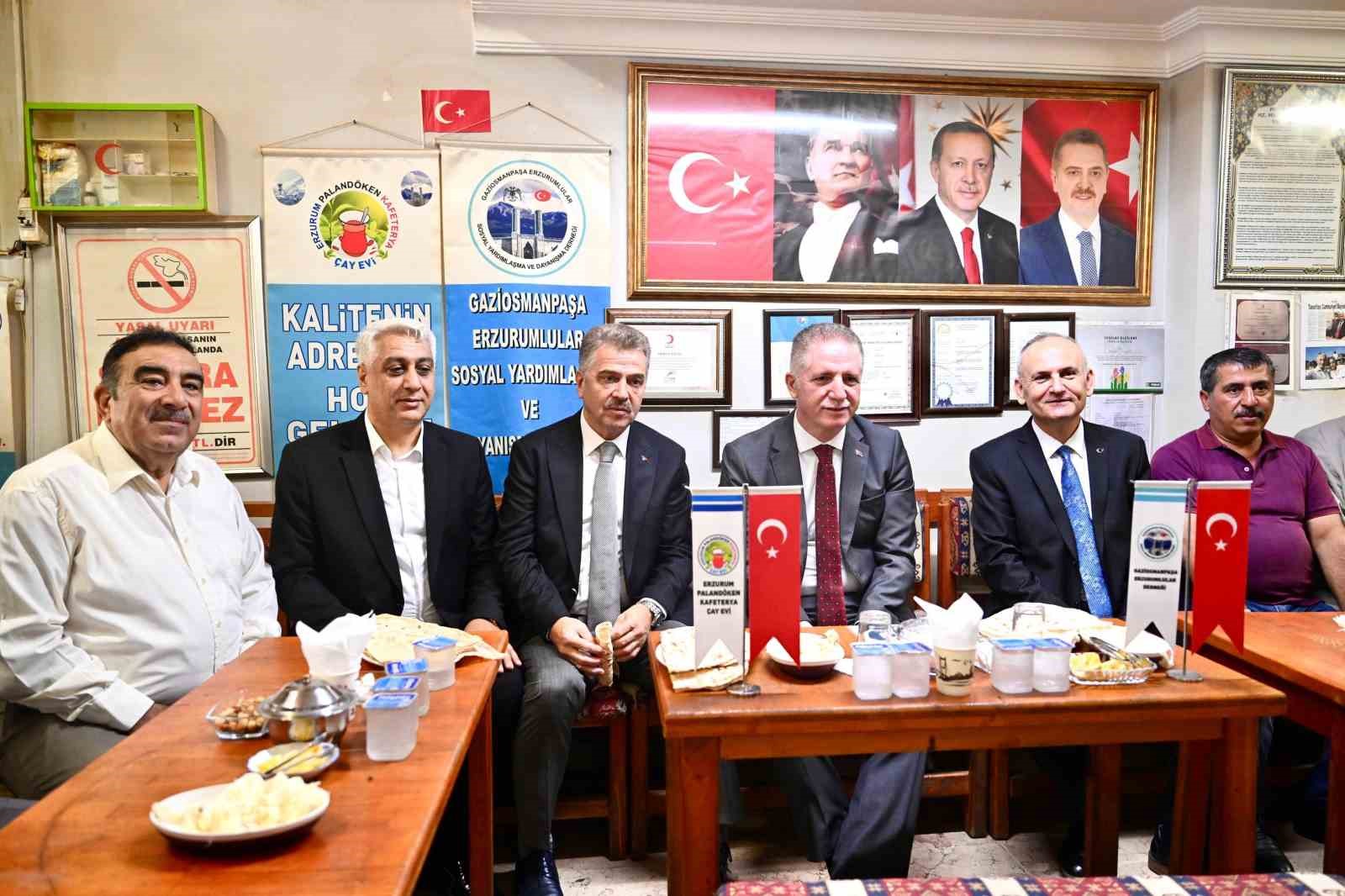 İstanbul Valisi Gül, Gaziosmanpaşa’da temaslarda bulundu

