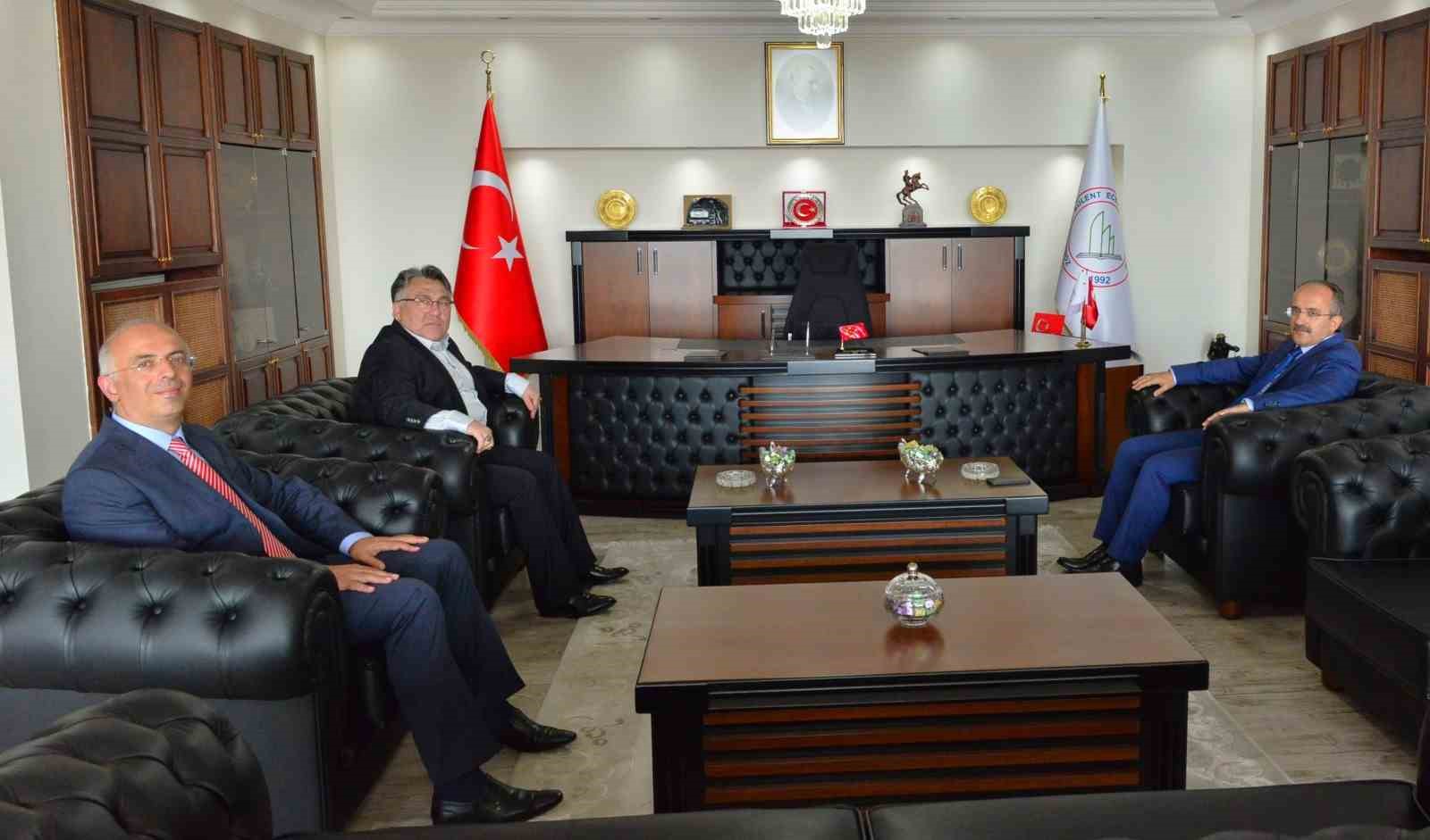 Cumhuriyet Başsavcısı Alan’dan Rektör Özölçer’e ziyaret