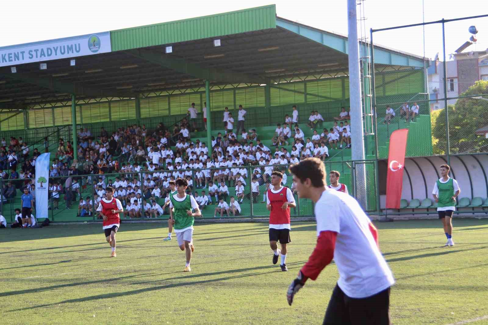 Yeşil sahada yeni yetenekler belirlendi