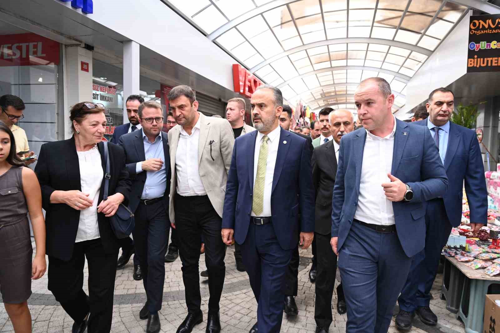 Yenişehir tarihi Balıbey Çarşısı’na estetik çatı