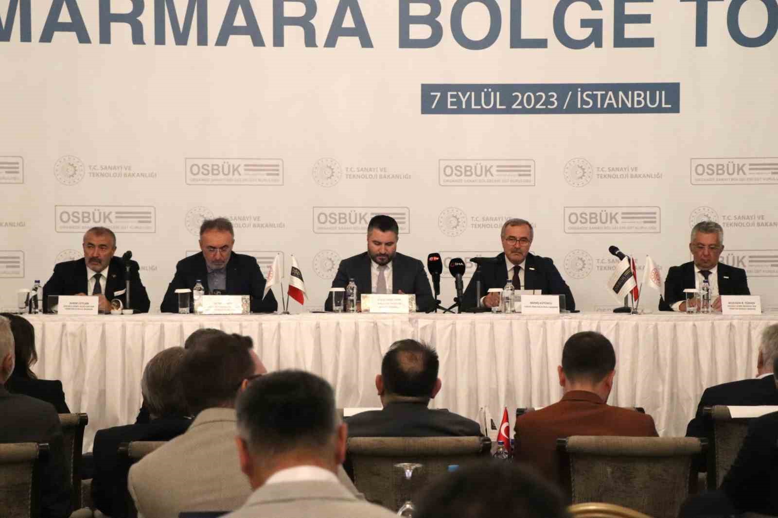 Sanayi ve Teknoloji Bakan Yardımcısı İnan: “Sanayi bölgelerimiz 100 yıldır yüzölçümümüzün yaklaşık binde 4’üne yakın bir yerde, bunu 5 yılda binde 8’e çıkarmak istiyoruz"