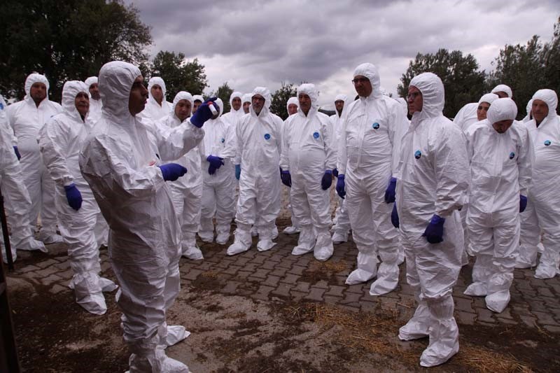 &Ccedil;anakkale&rsquo;de &lsquo;Şap Hastalığı Saha Tatbikatı ve Salgın Y&ouml;netimi Tatbikatı&rsquo; yapıldı
