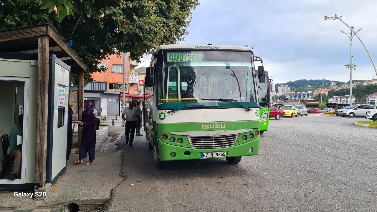 Alaplı’da toplu taşımaya zam geldi