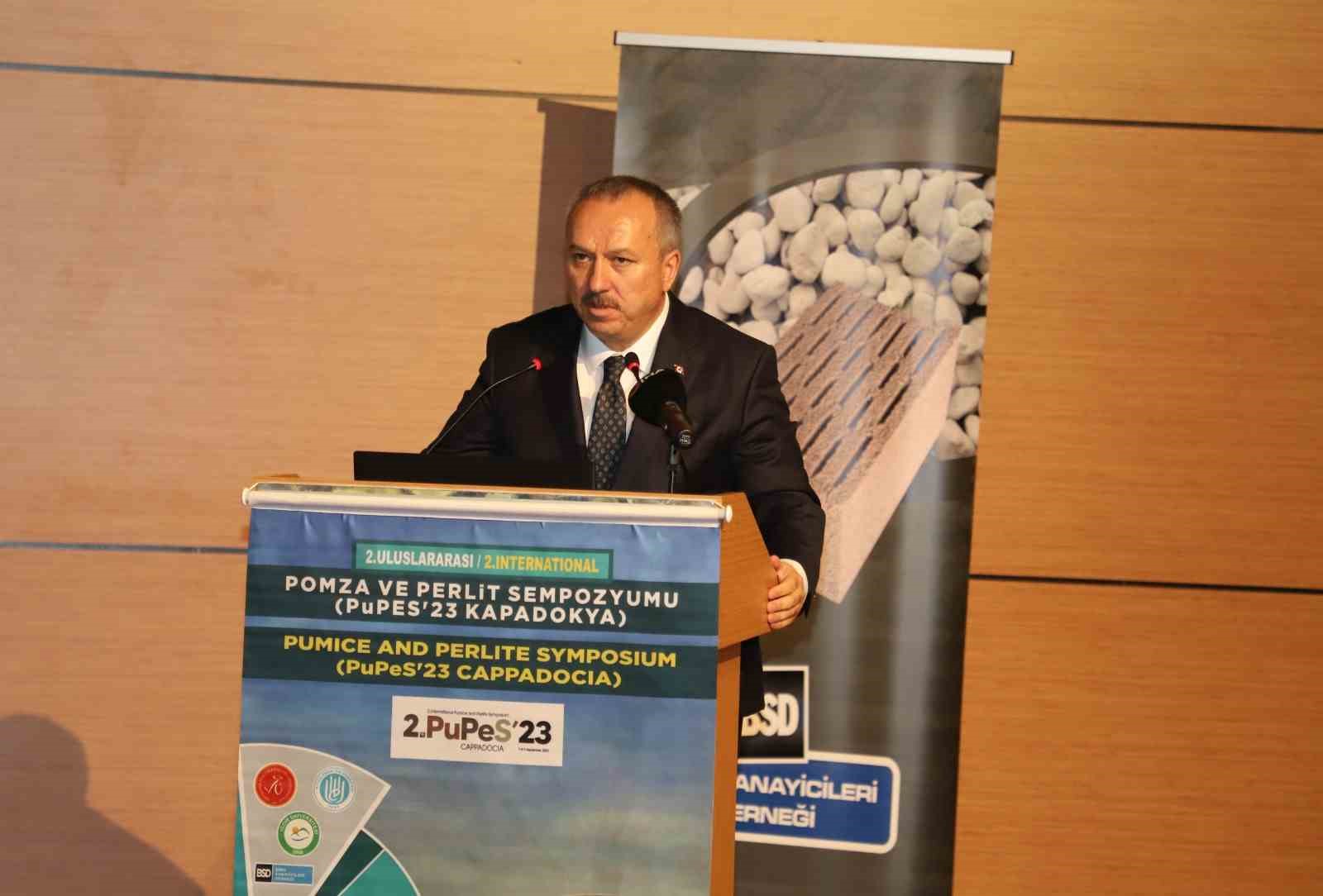 2. Uluslararası Pomza ve Perlit Sempozyumu başladı
