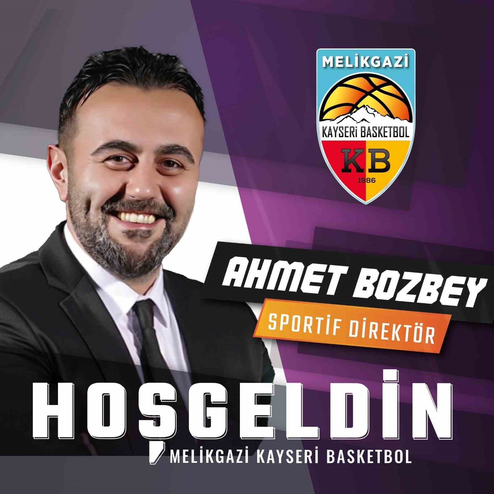 Melikgazi Kayseri’nin sportif direktörü Bozbey oldu