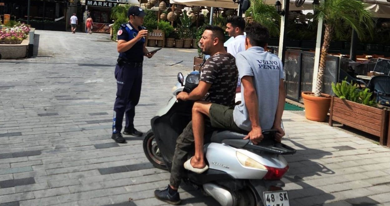 Marmaris’te kurallara uymayanlar denetimden kaçamadı