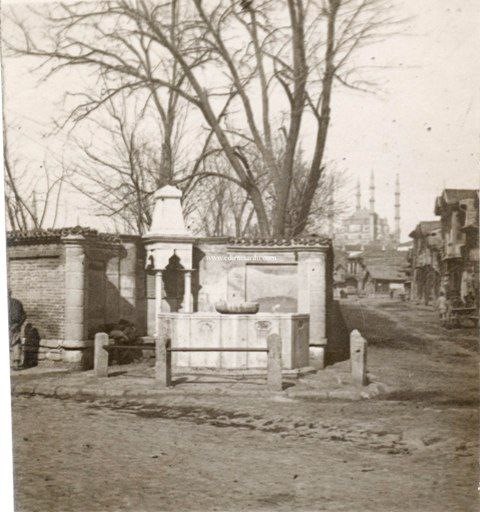 Edirne’de tarihi çeşme yeni yerine taşınacak