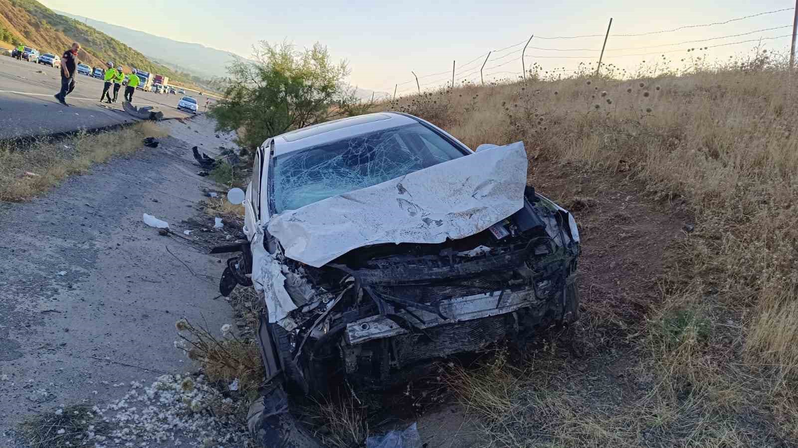 Bingöl’de trafik kazası: 1 ölü, 2 yaralı