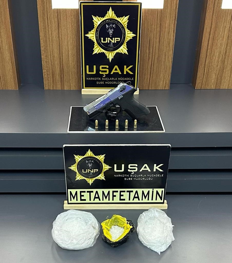 Uşak&rsquo;ta uyuşturucan bir ayda 88 ş&uuml;pheli yakalandı
