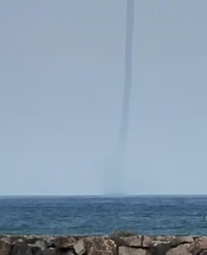 Ordu’da denizde hortum oluştu
