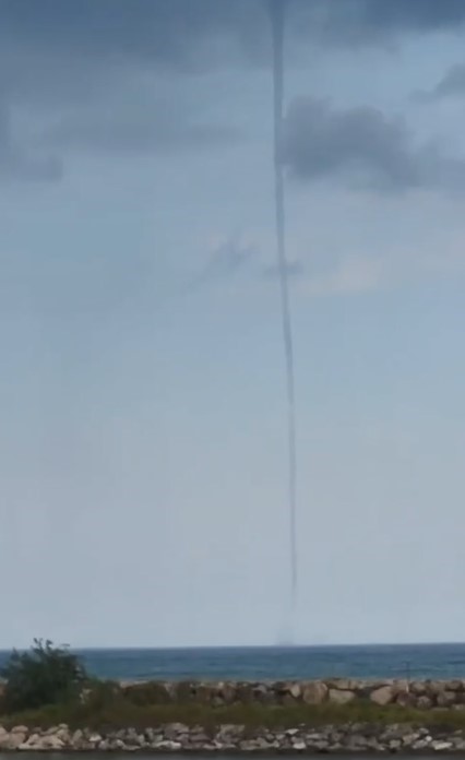 Ordu&rsquo;da denizde hortum oluştu
