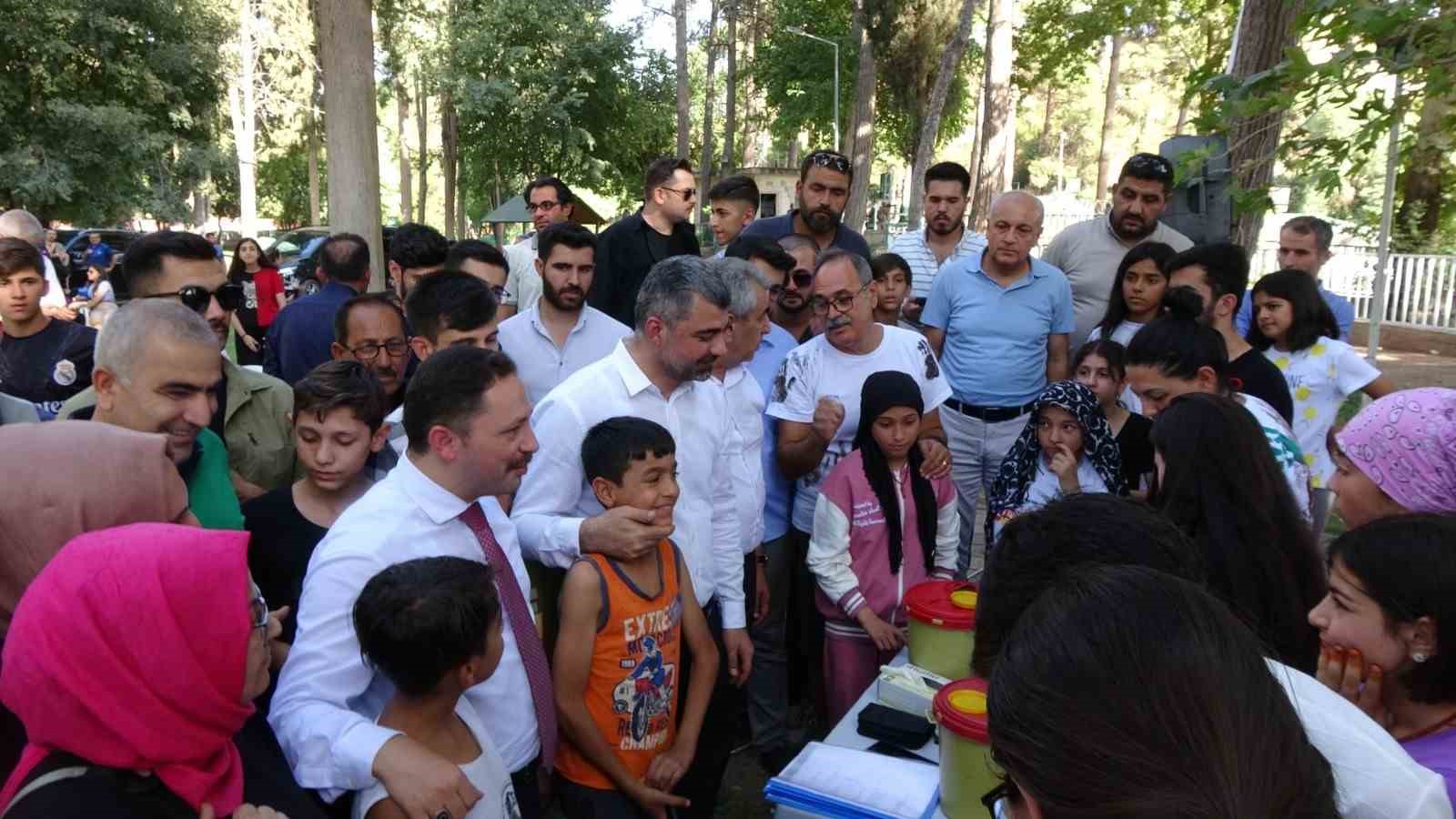 Nusaybin’de 2’inci diyabet kampı düzenledi