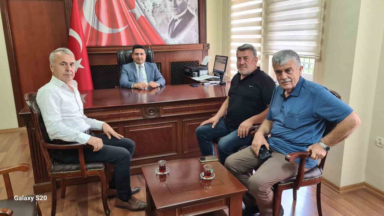 AGD&rsquo;den Kaymakama &lsquo;Hayırlı olsun&rsquo; ziyareti
