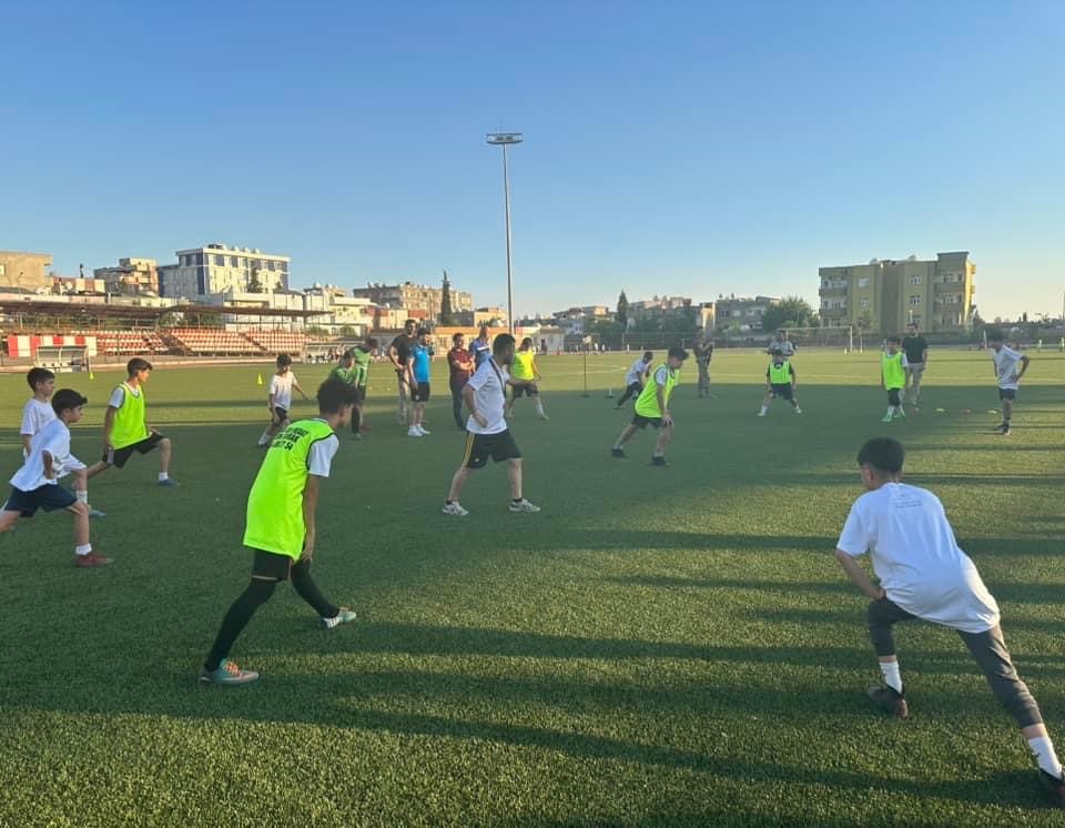 Silopi Kaymakamı Cihat Koç sporcularla biraya geldi