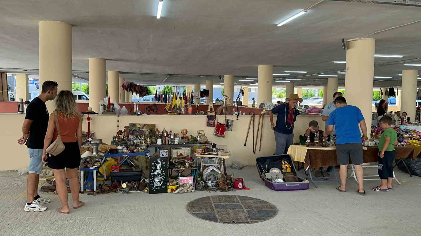 Karadeniz&rsquo;in tek antika pazarı Samsun&rsquo;da
