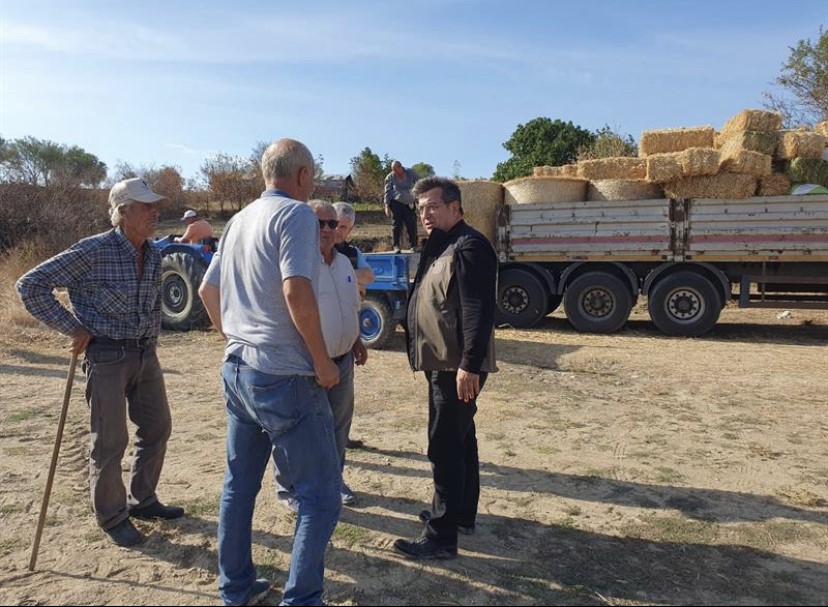 Orman yangınından etkilenen Ulupınar k&ouml;y&uuml;ne destek
