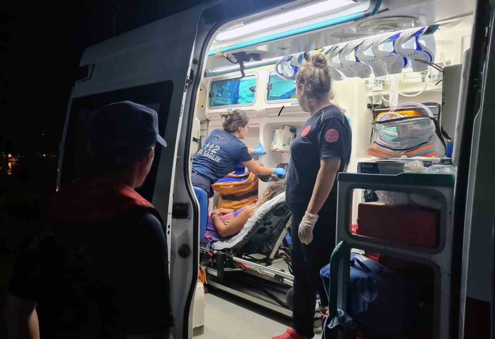 Sahil Güvenlikten Fethiye’de denizde 2 tıbbi tahliye