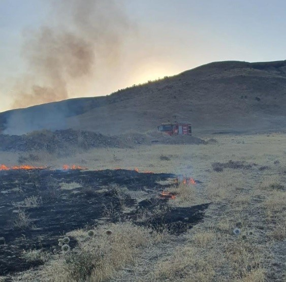 Bing&ouml;l&rsquo;de yangın ormana sı&ccedil;ramadan s&ouml;nd&uuml;r&uuml;ld&uuml;
