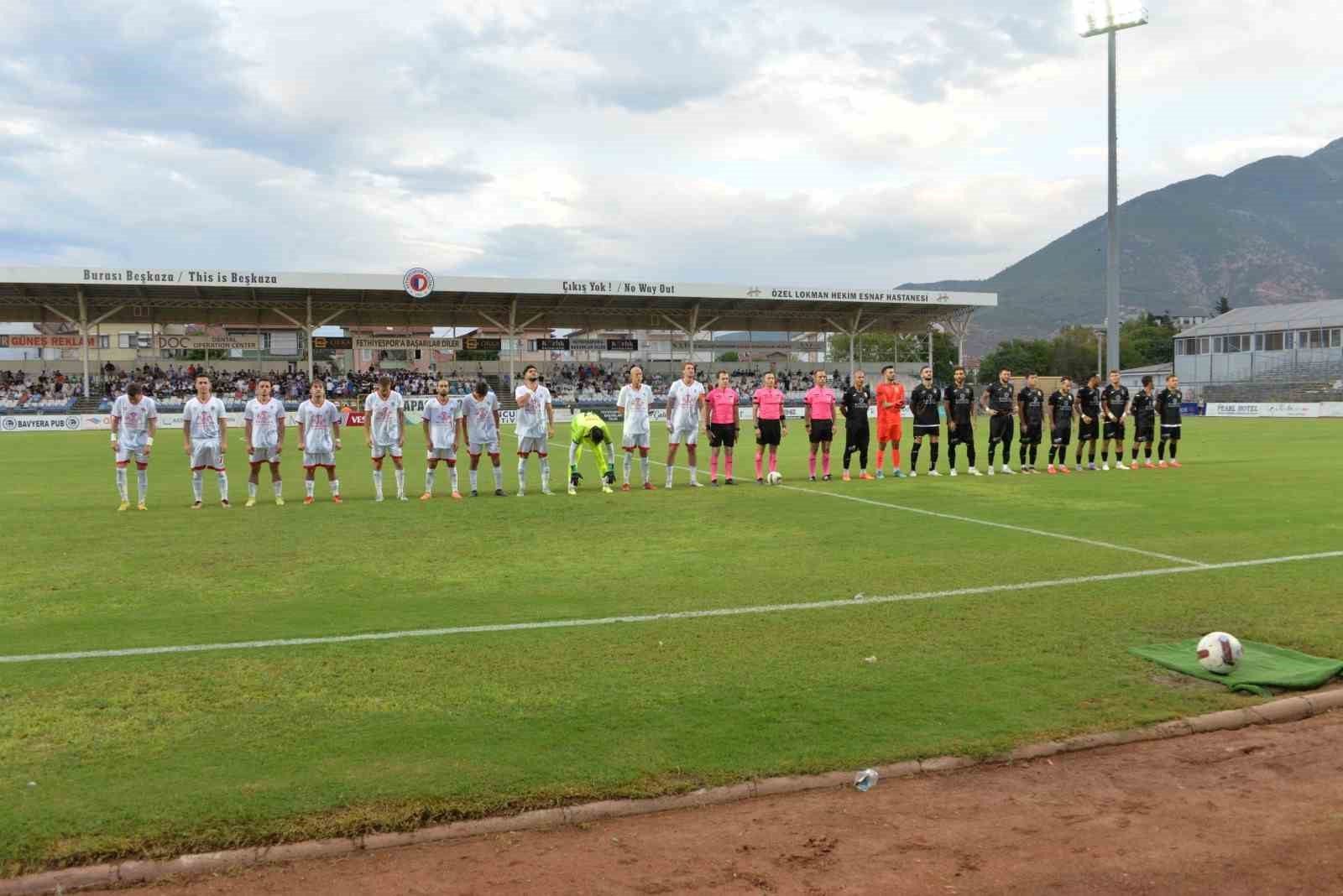 TFF 2. Lig: Fethiyespor: 0 - GMG Kastamonuspor: 1