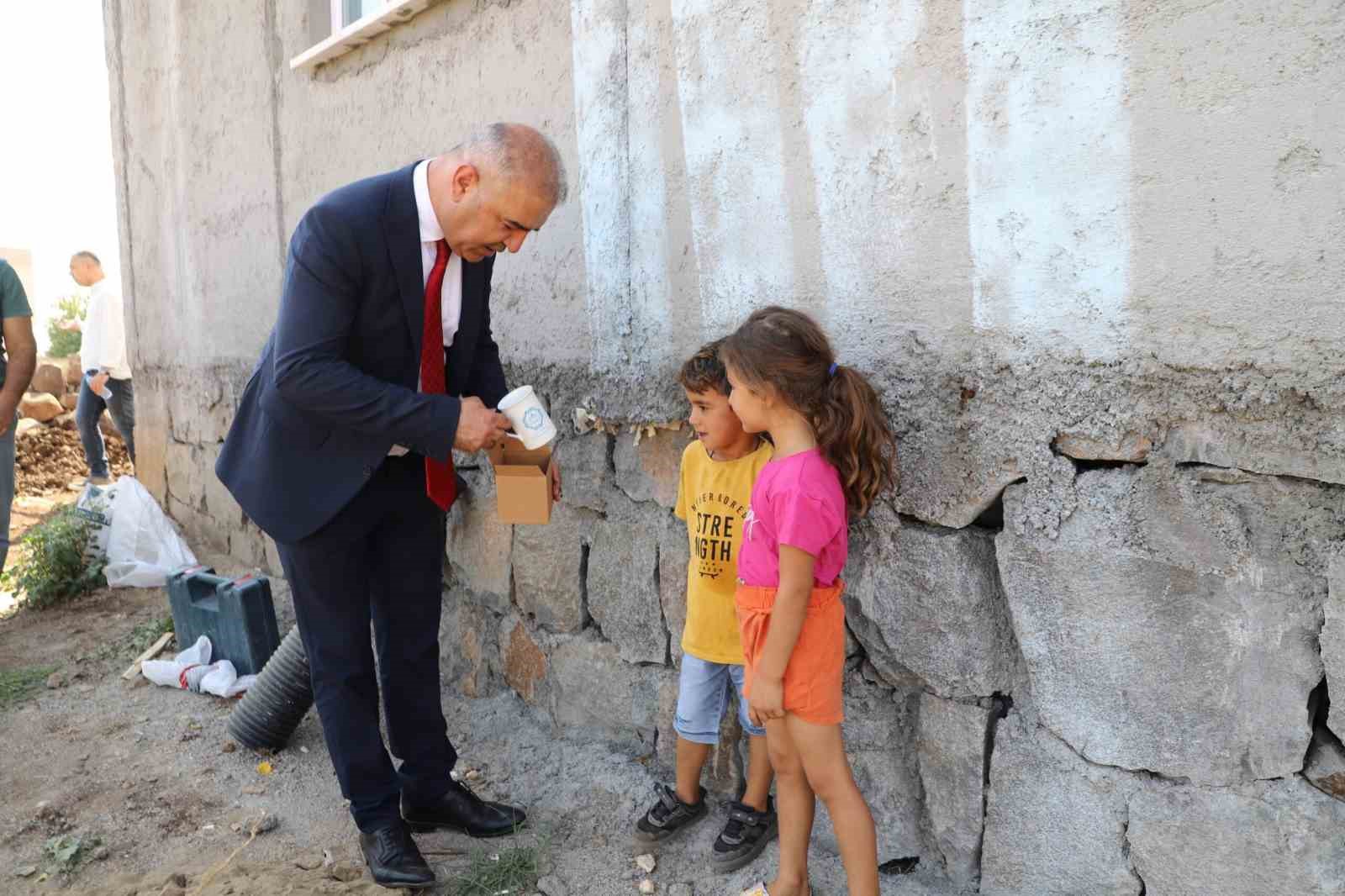 DİSKİ, kırsal mahallelerin içme suyu sorunlarını çözüyor 
