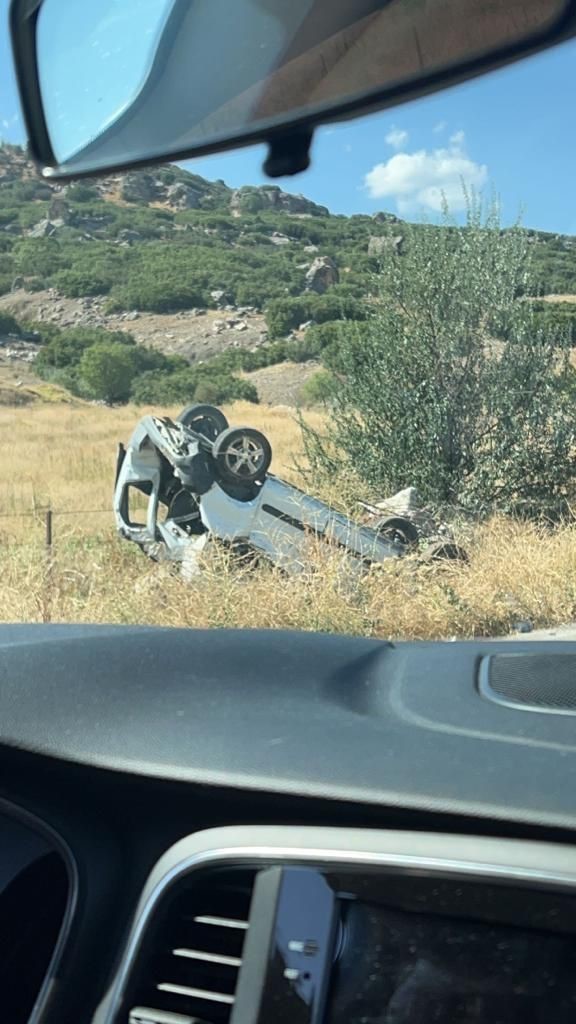 Burdur’da 14 yaşındaki çocuk kaza yaptı: 2’si ağır 3 yaralı